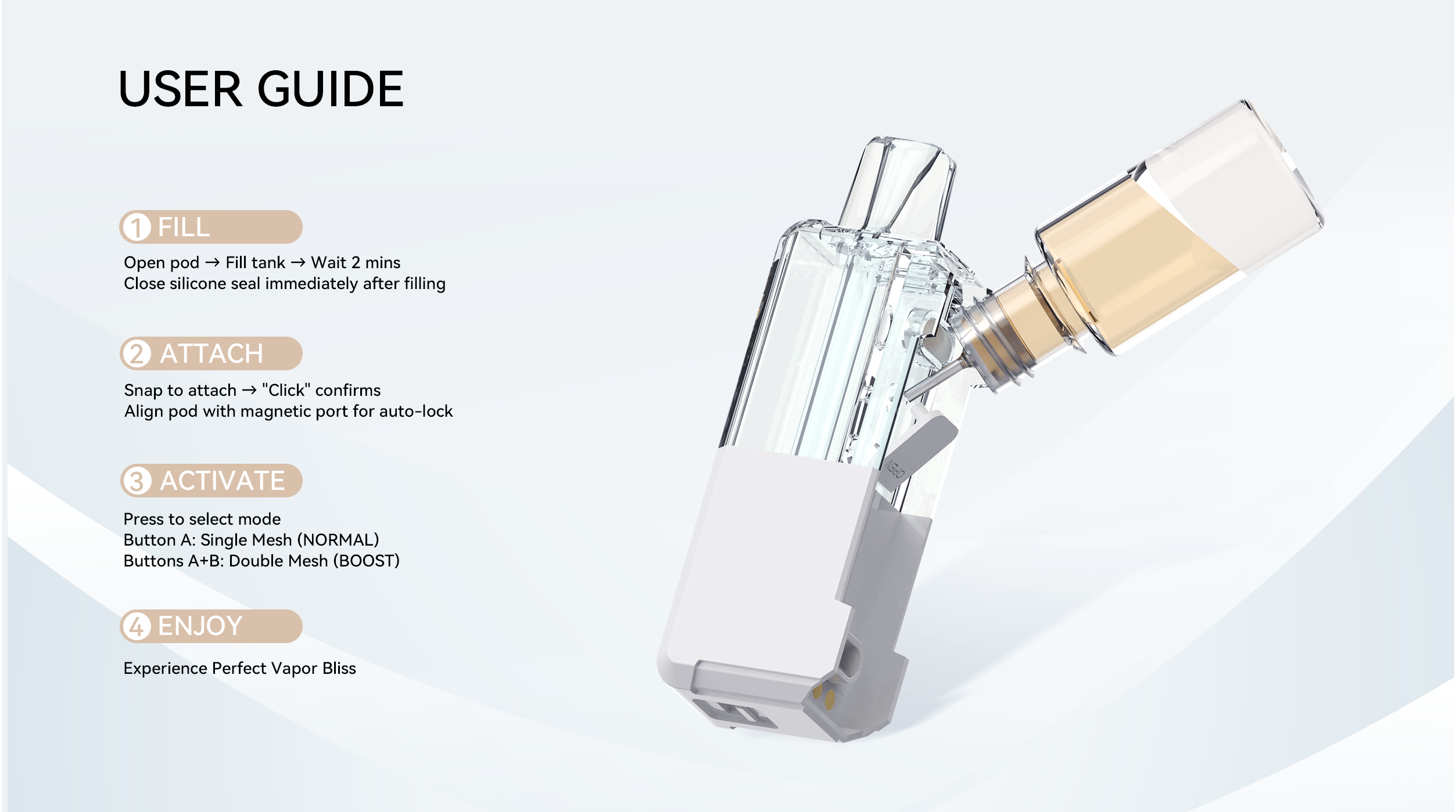 antbar 12000 puffvape with mesh coil